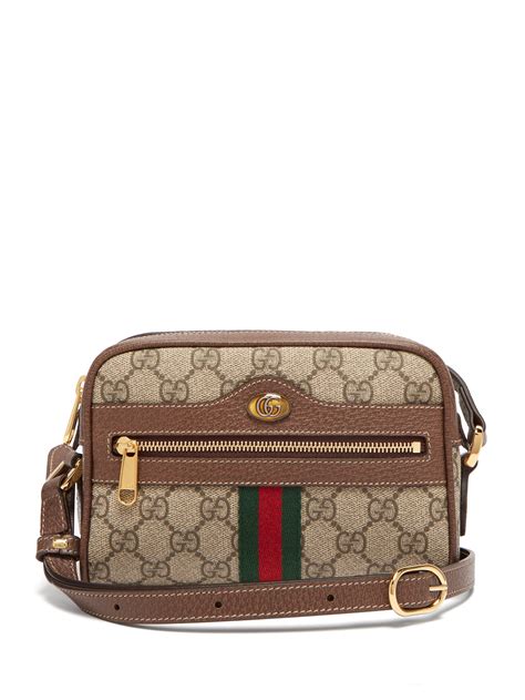 gucci mini crossbody signature print|Gucci mini shoulder bag.